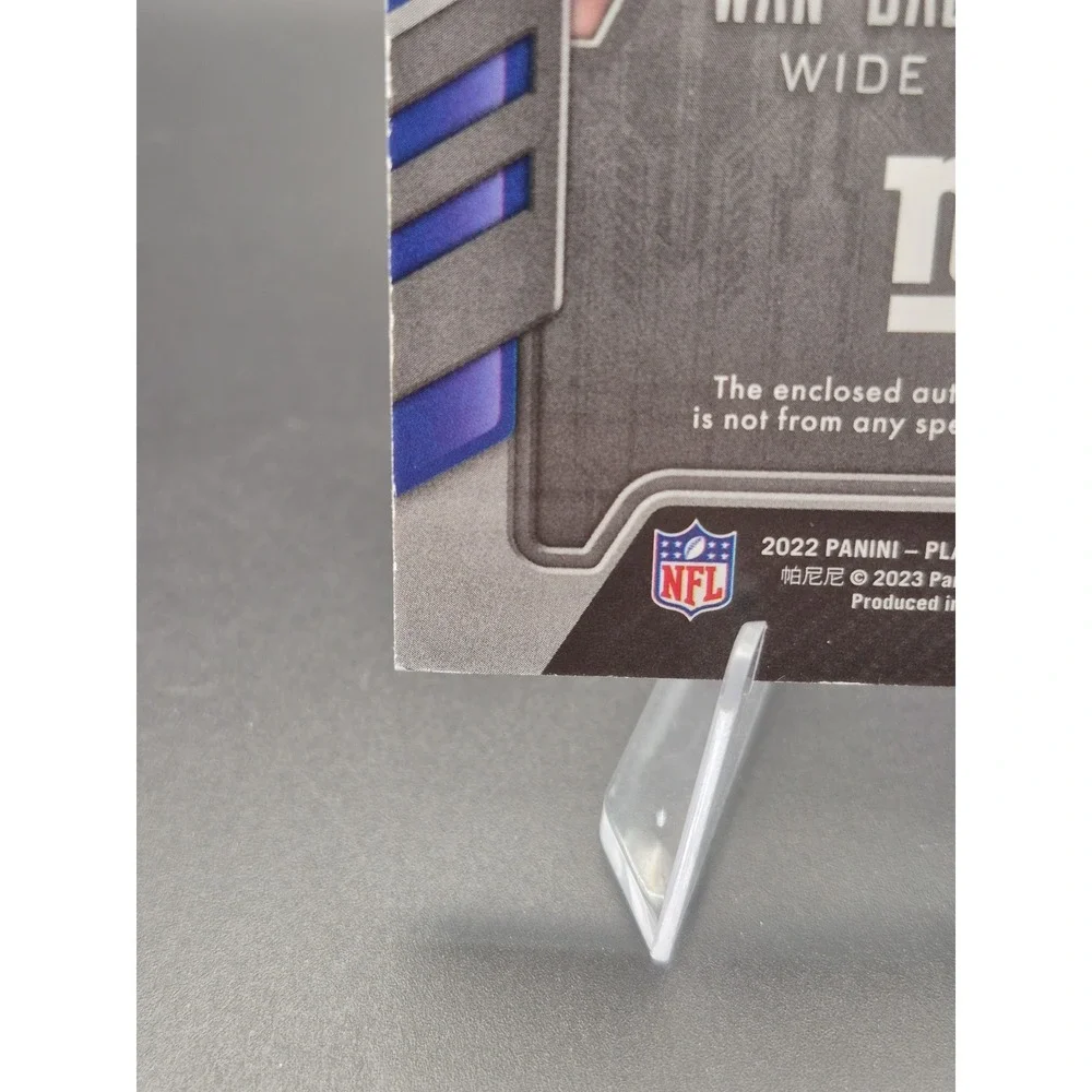 2022 Panini Playbook Wan'dale Robinson #NJ-17 Nexus Jerseys Green /25 Giants MEM